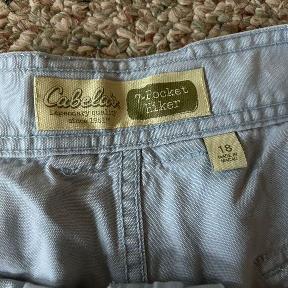 Light Blue Cabela’s Men’s Cargo Pants - Picture 3 of 3
